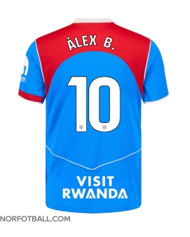 Billige Fotballdrakt Atletico Madrid Alex Baena #10 Replika Tredjedrakt 2025-26 Kortermet